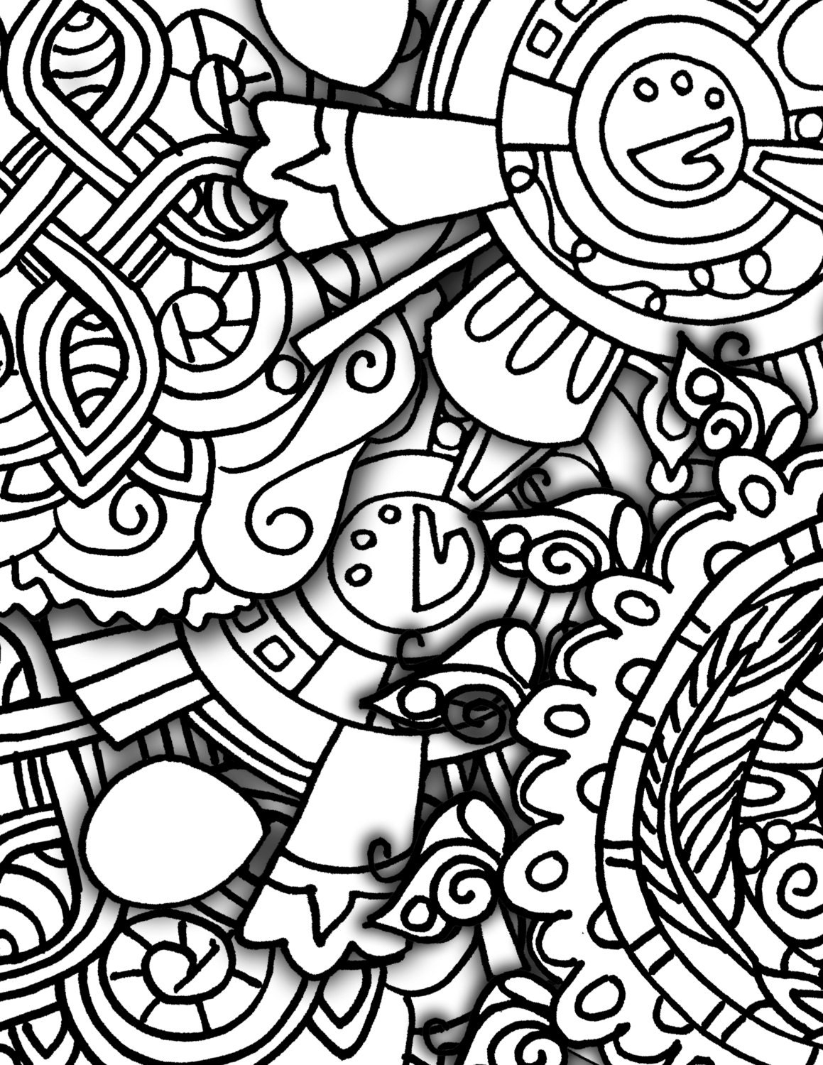 10 Doodle Filled Set2 Coloringpages Original Art Coloring Book For Adults Coloring Therapy Coloring Pages For Adults Printable Zendoodle Etsy Australia