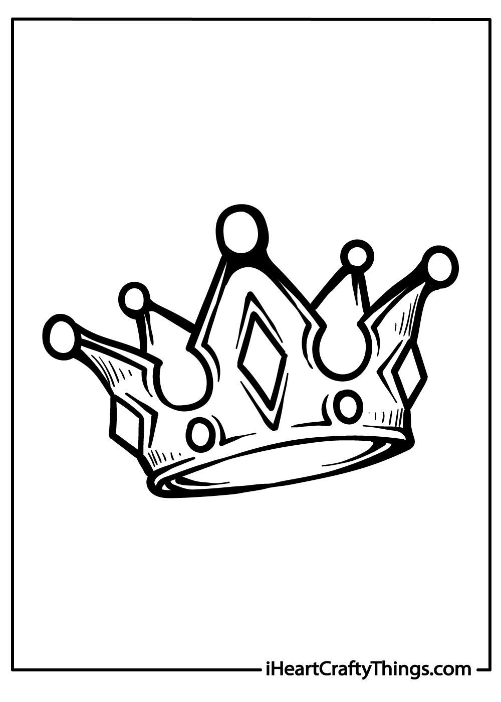 15 Crown Coloring Pages 100 Free Printables 
