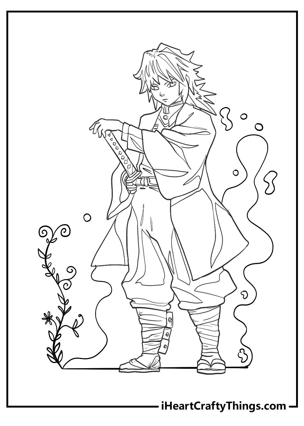 15 Demon Slayer Coloring Pages Free Printable PDFs 