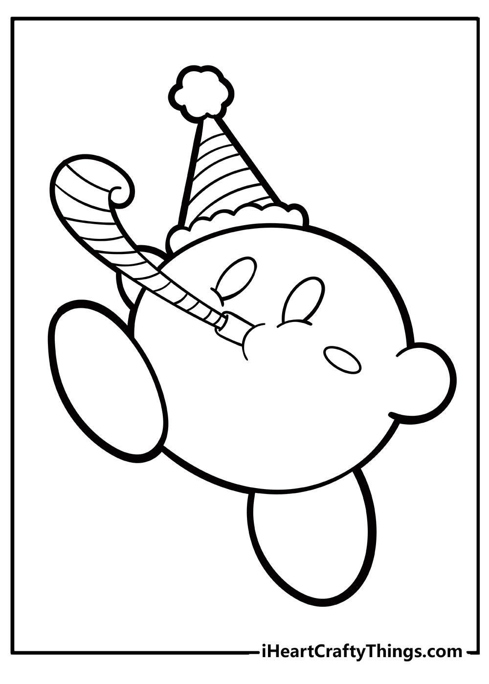 Kirby Free Coloring Pages