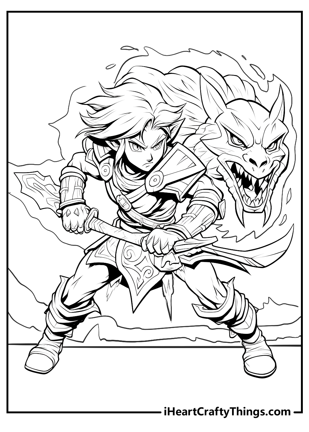 15 Legend Of Zelda Coloring Pages 100 Free PDF Printables 