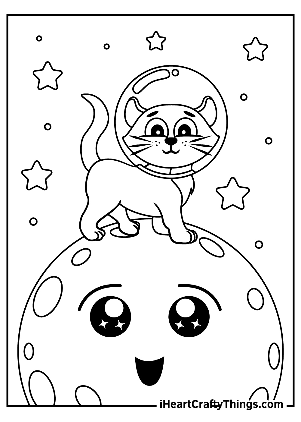 15 Moon Coloring Pages 100 Free Printables 