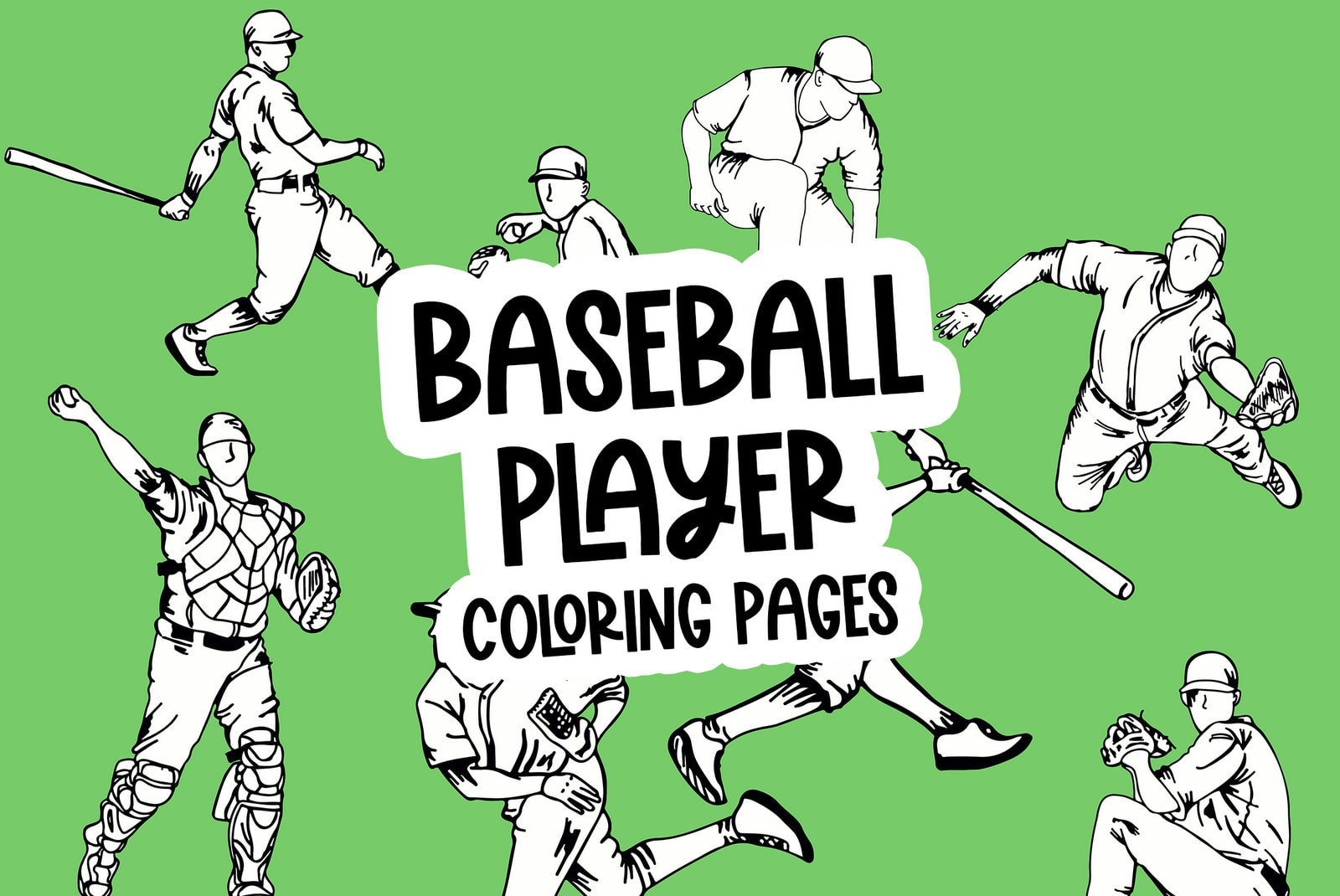 16 Baseball Player Coloring Pages Clipart Free Sports Printables At PrintColorFun
