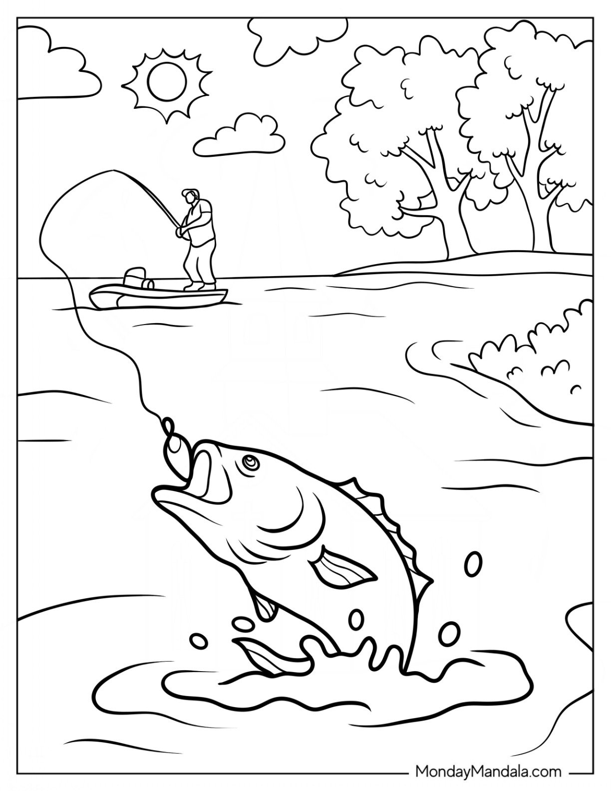 Fish Coloring Pages Free