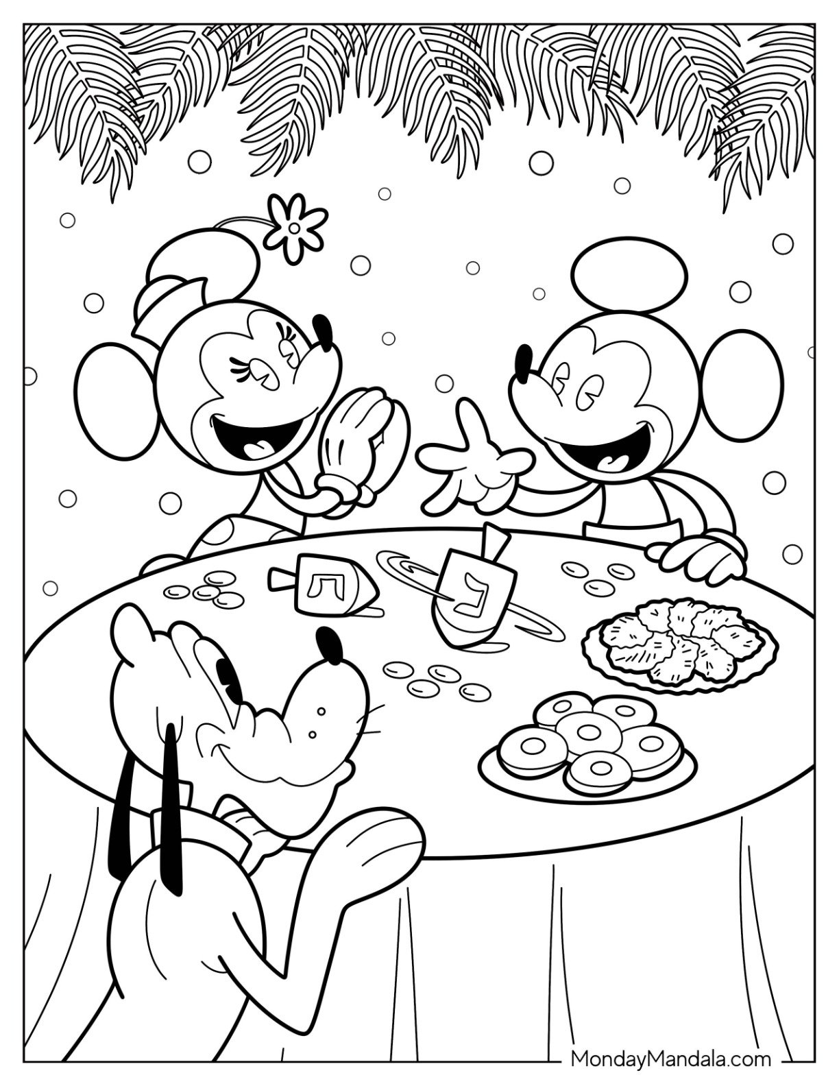 Hanukkah Coloring Pages Free Pdf