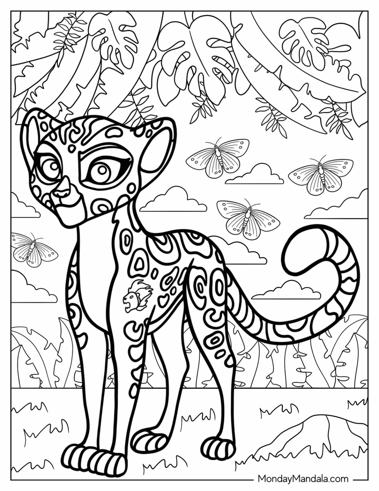 Lion Guard Coloring Pages Printable