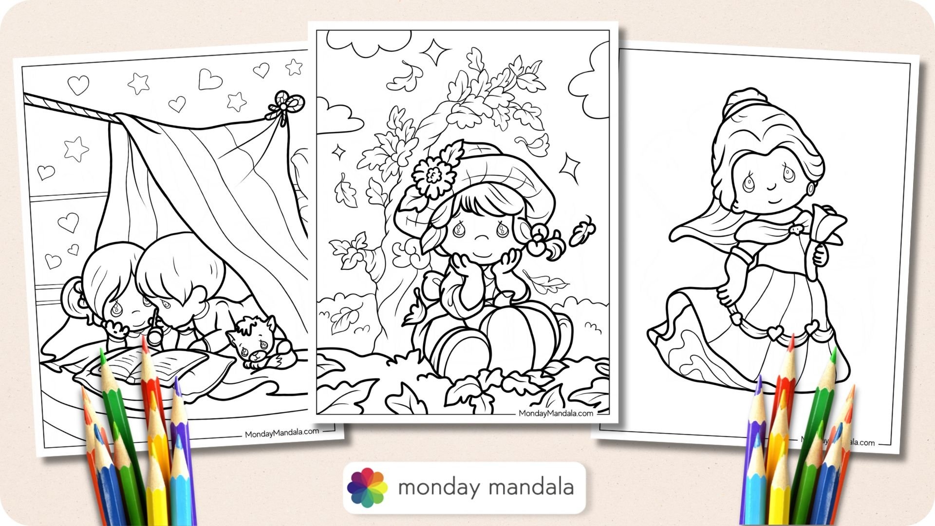 20 Precious Moments Coloring Pages Free Printables 