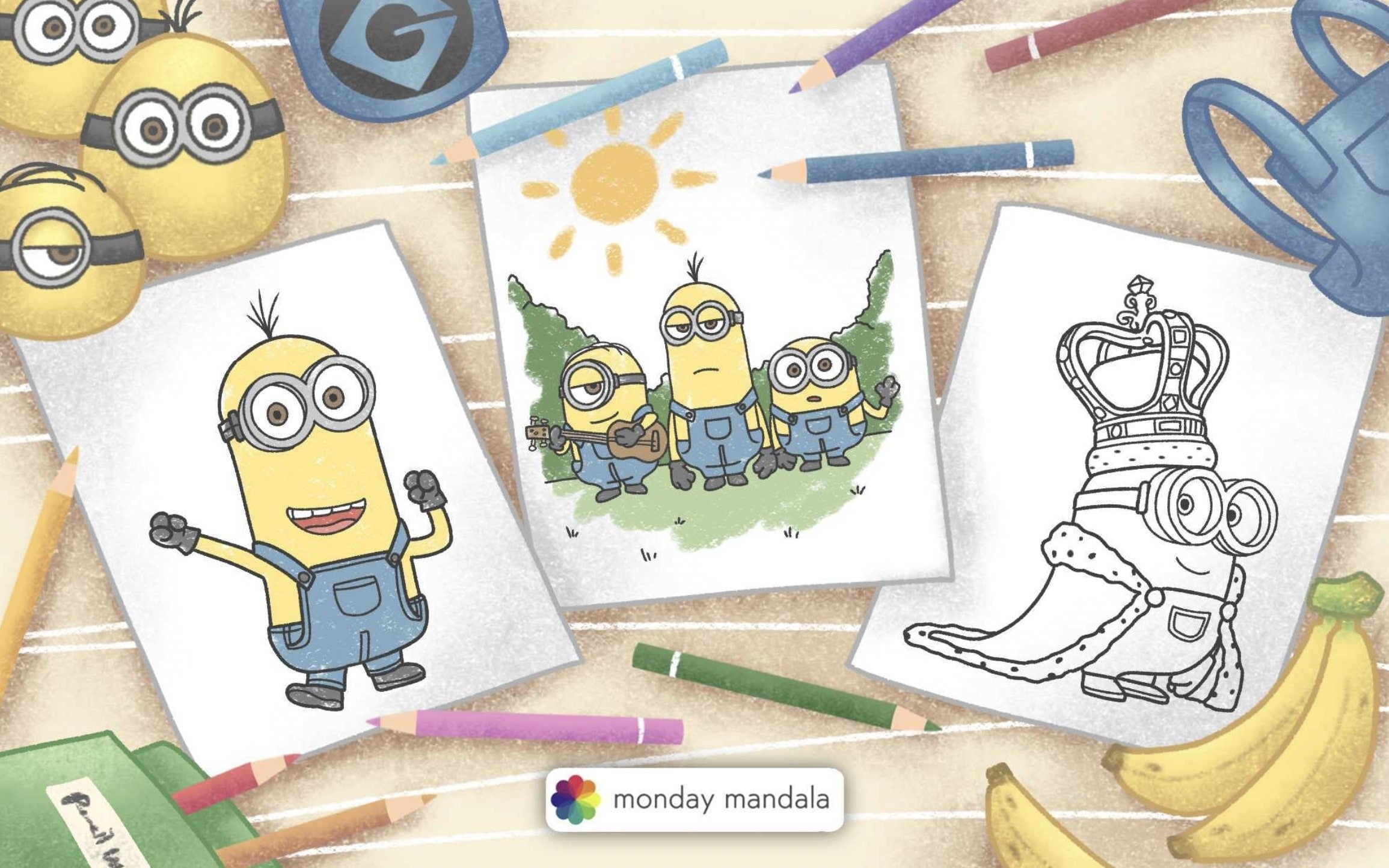 32 Minion Coloring Pages Free PDF Printables 