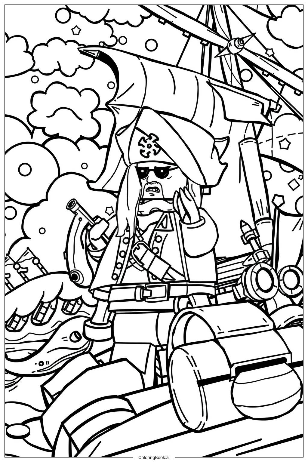 50 Lego Coloring Pages Free PDF PNG Printables 