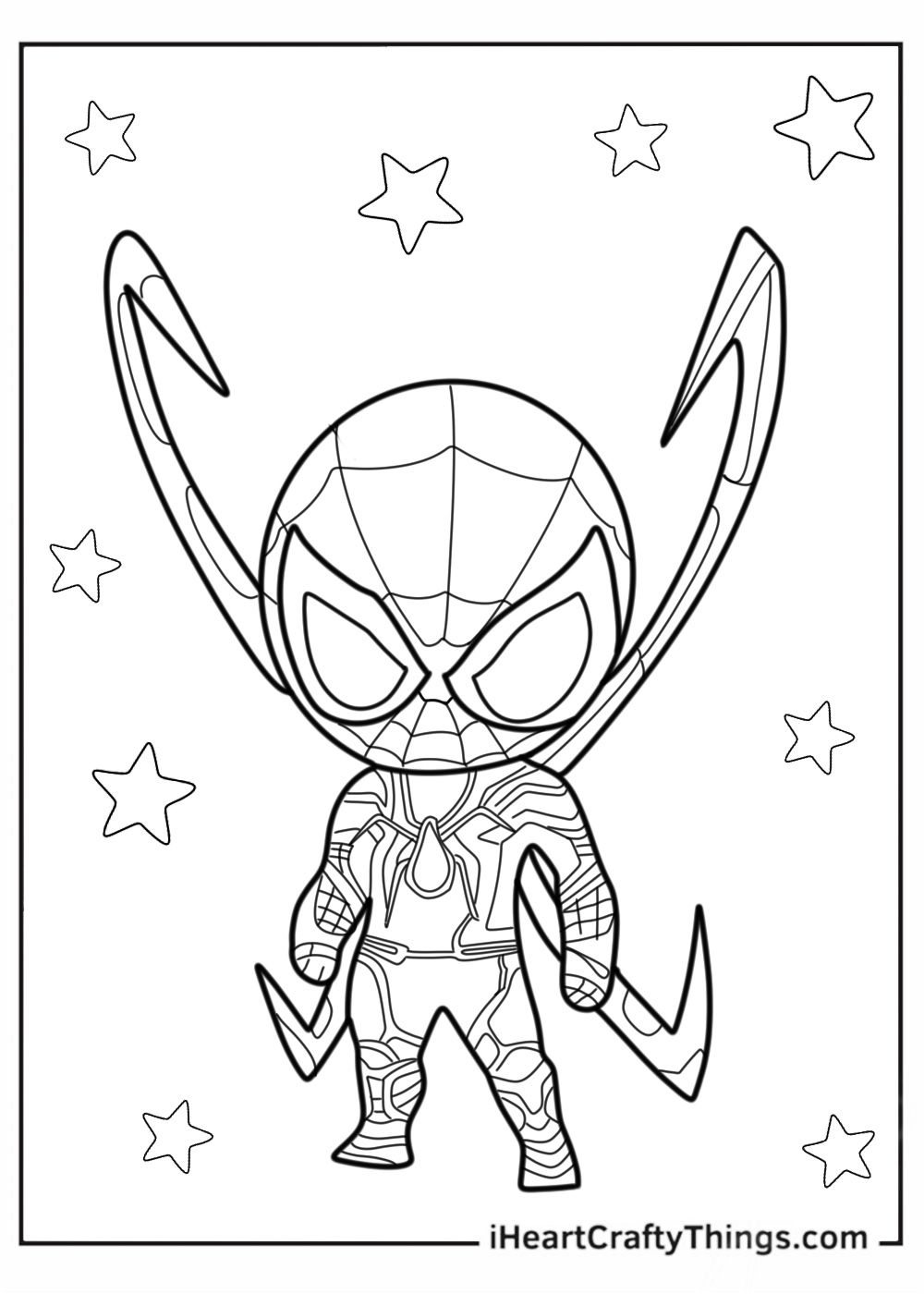 Free Printable Spider Man Coloring Pages
