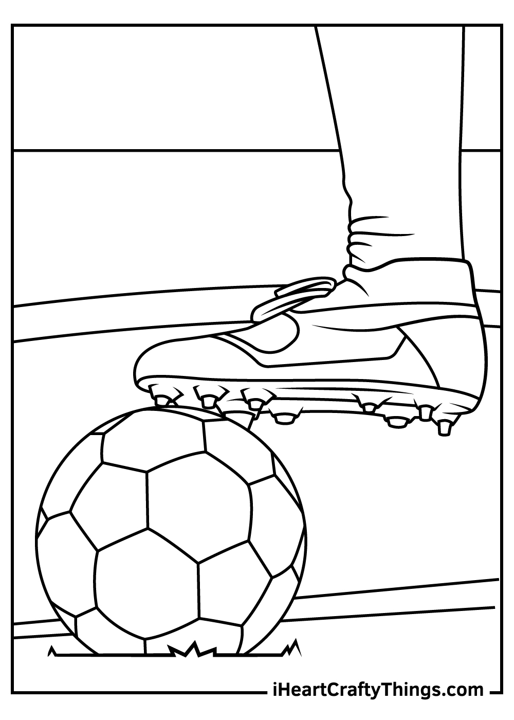 Free Sports Coloring Pages Printable