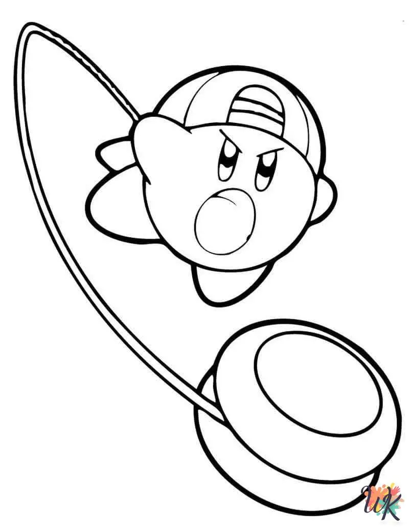 52 Kirby Coloring Pages For Kids ColoringPagesWK