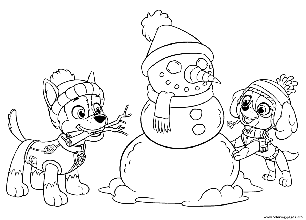 60 Cute Paw Patrol Skye Coloring Pages Free Artsy Pretty Colors