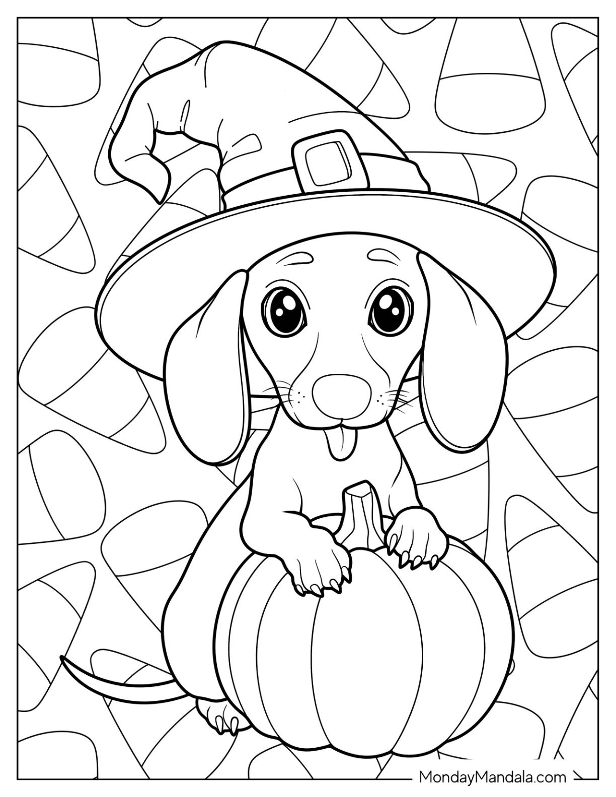 Printable Halloween Pumpkin Coloring Pages