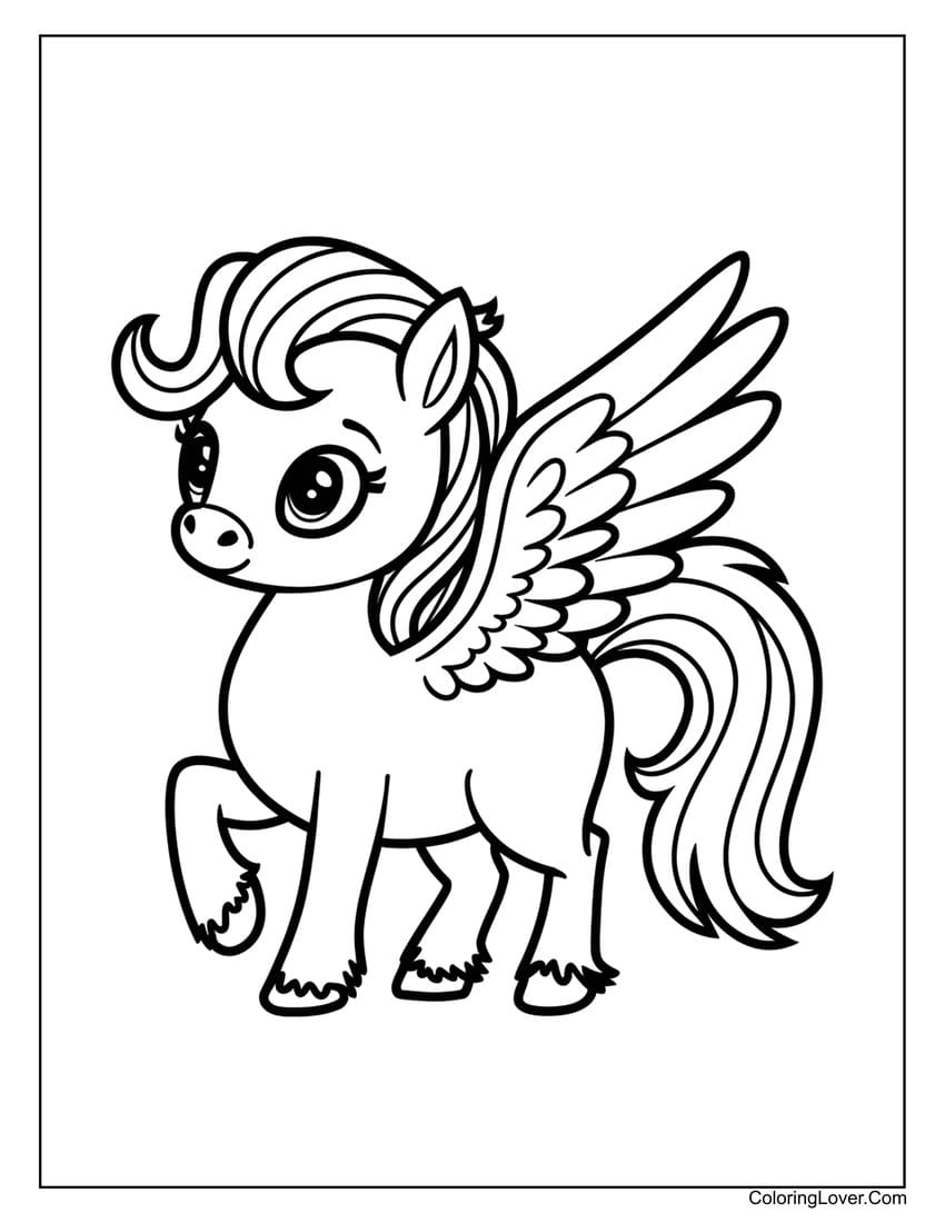 90 Easy Coloring Pages Simple Printables For All Ages 