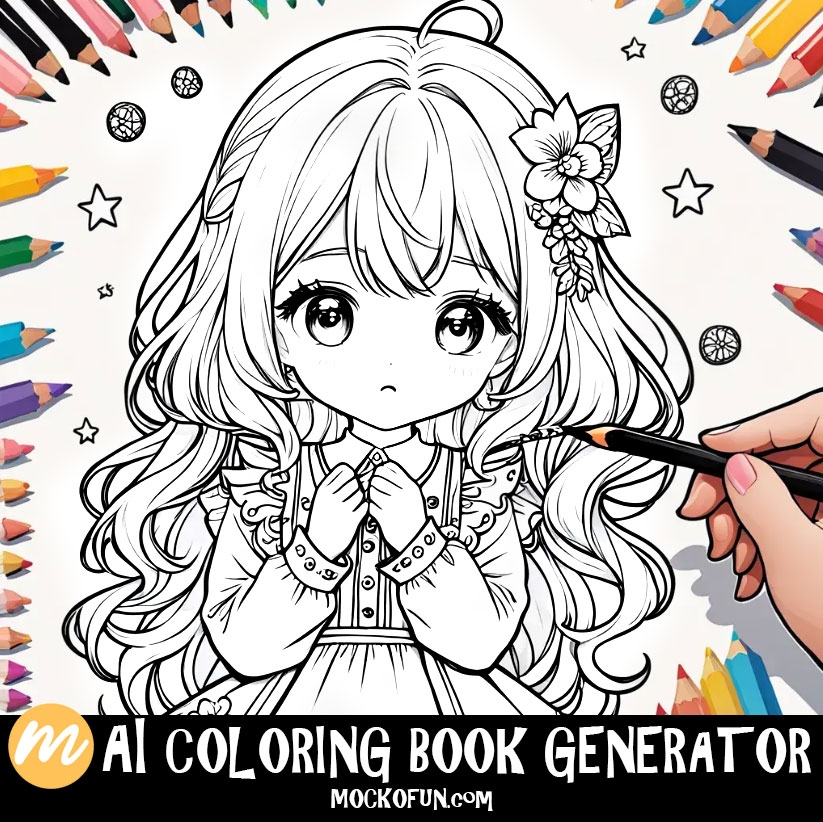 AI Coloring Book Generator MockoFUN