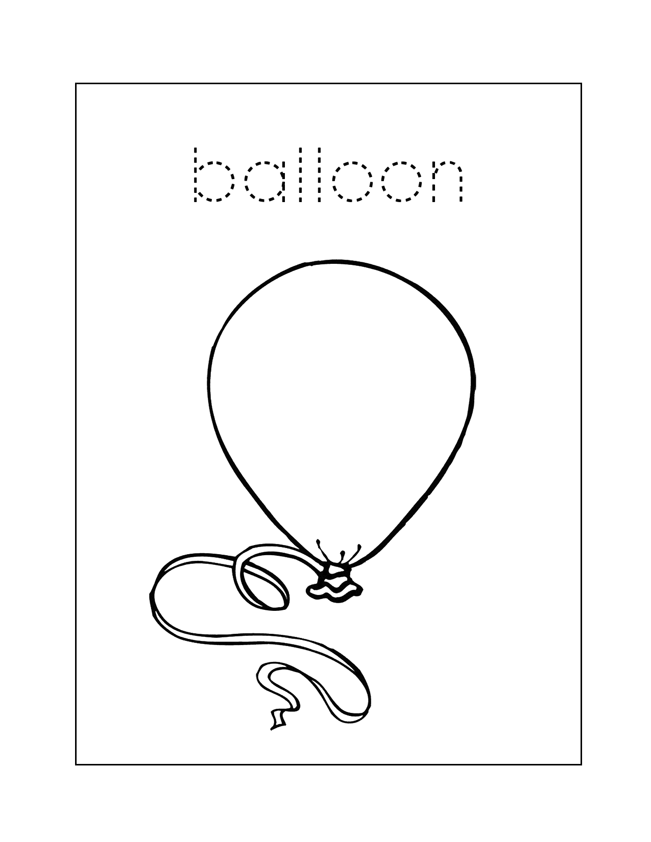 Balloons Coloring Pages Printable Coloring Pages FREE