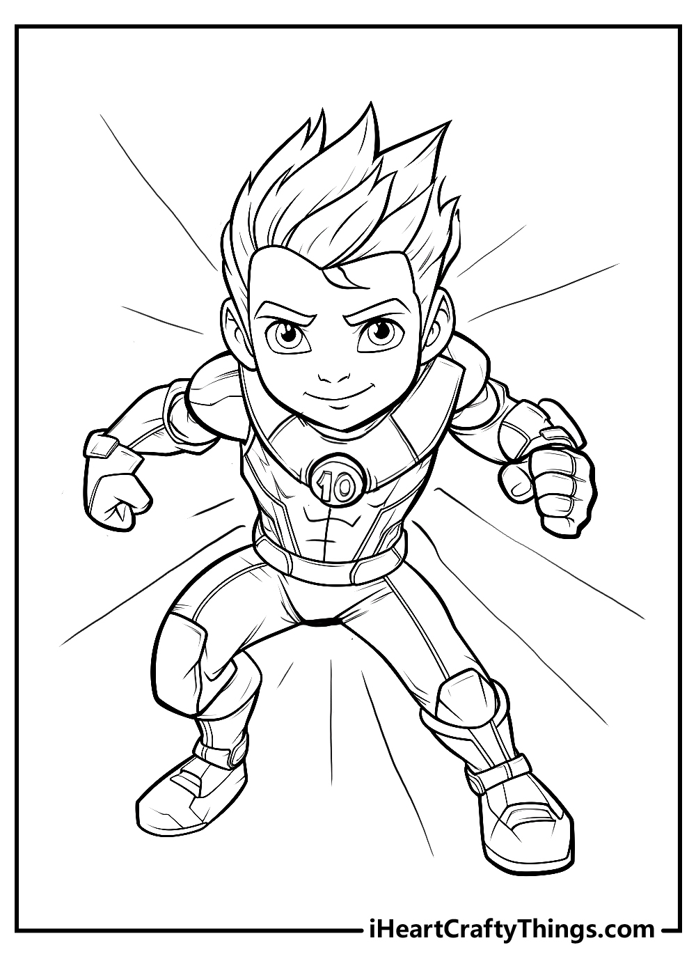 Printable Ben 10 Coloring Pages