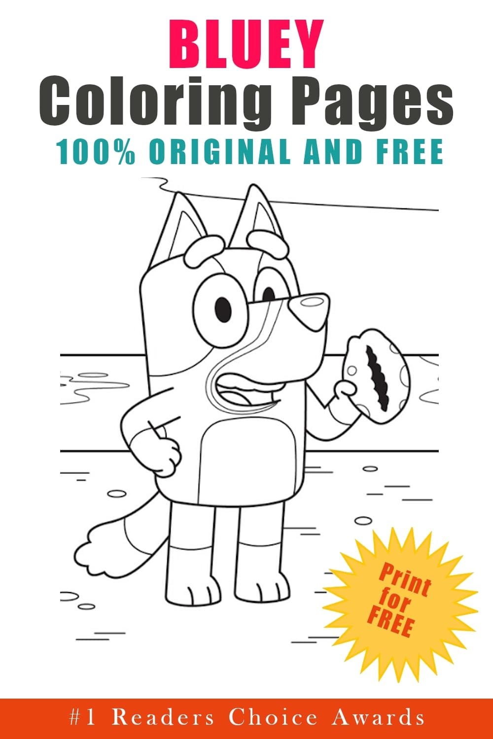 Bluey Coloring Pages 55 Free Printables For Kids