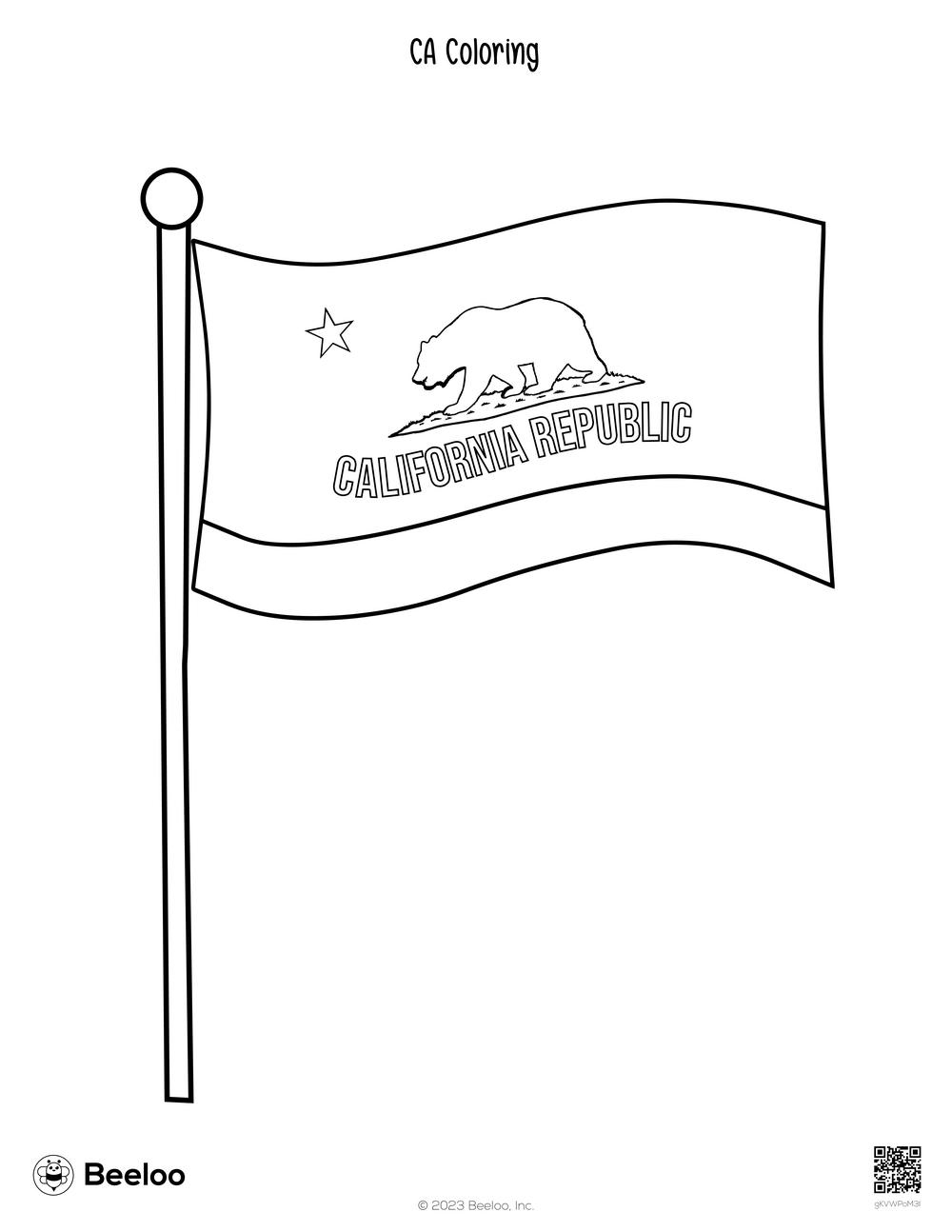 California themed Coloring Pages Beeloo Printable Crafts And Activities For Kids
