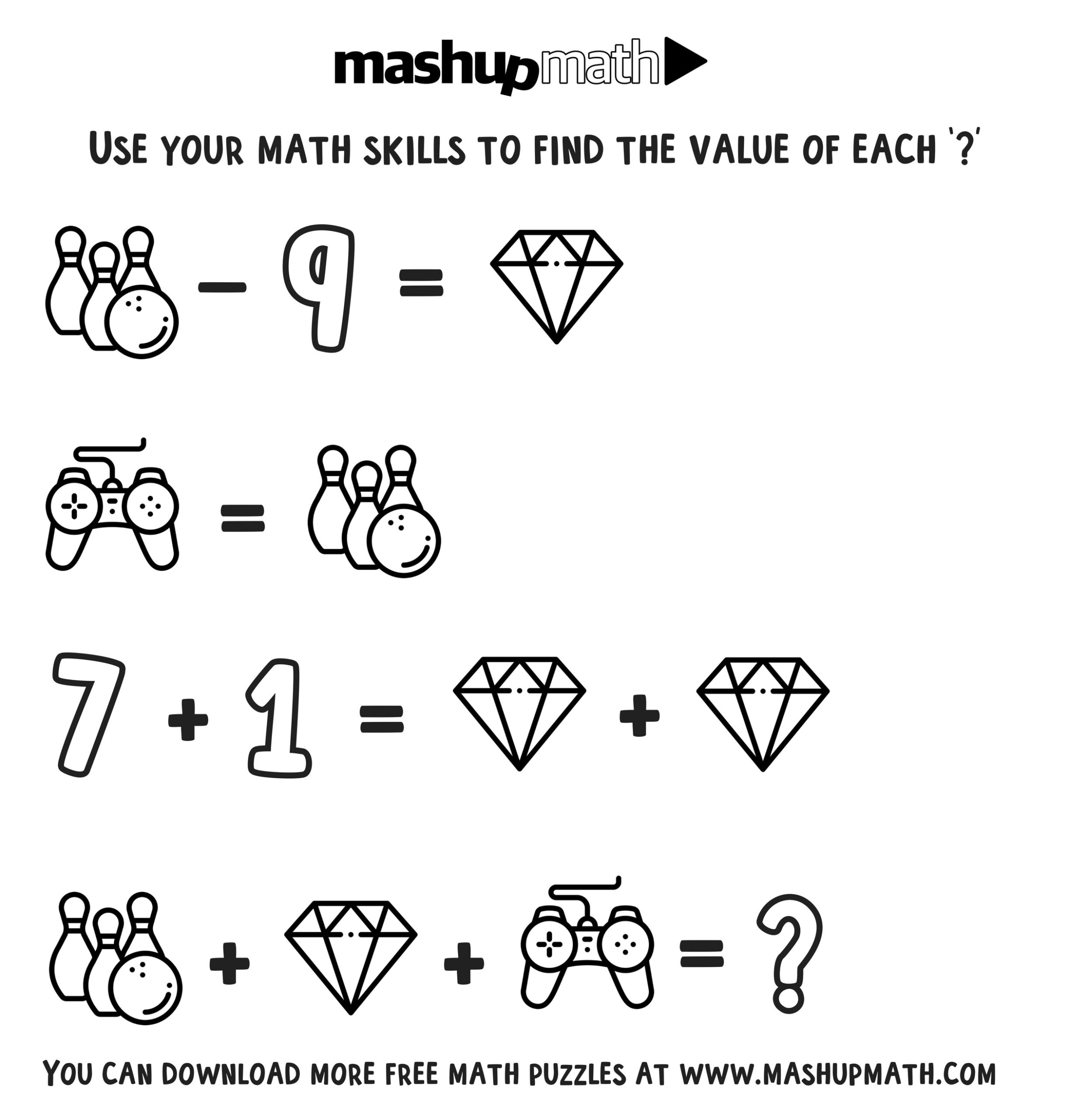Coloring Blog Mashup Math
