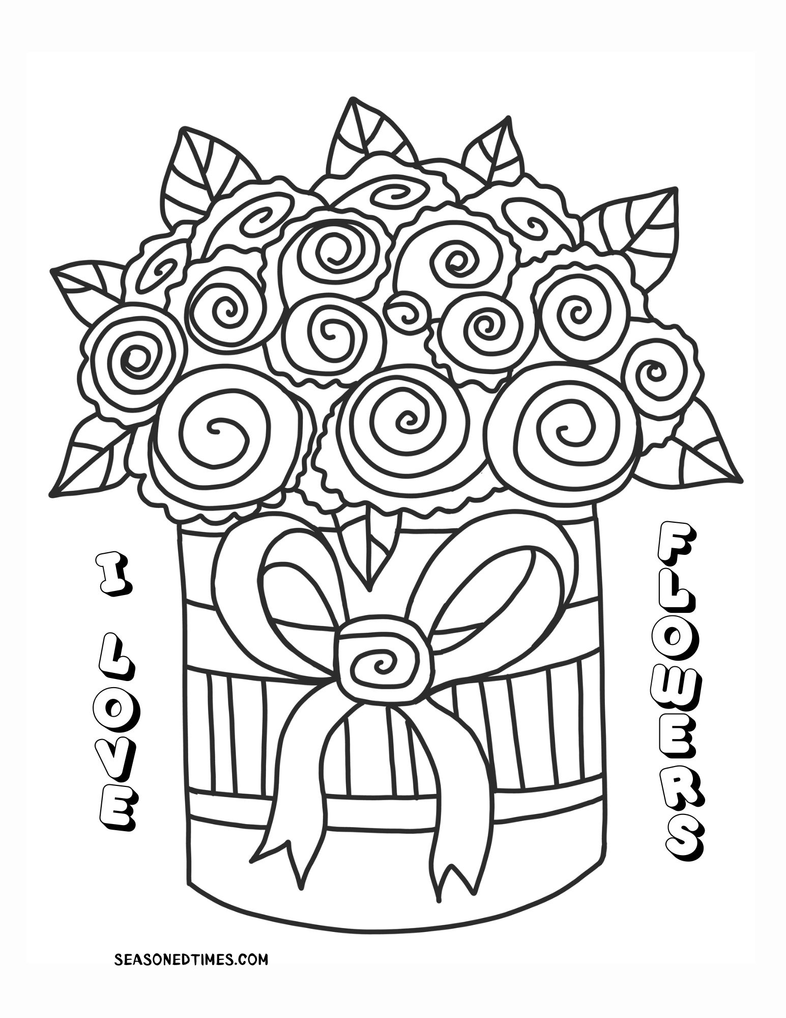 Coloring For Seniors Seasoned Times