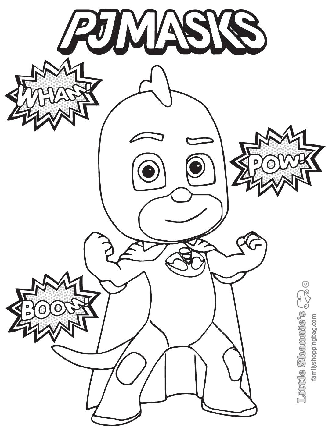 Coloring Page PJ Masks
