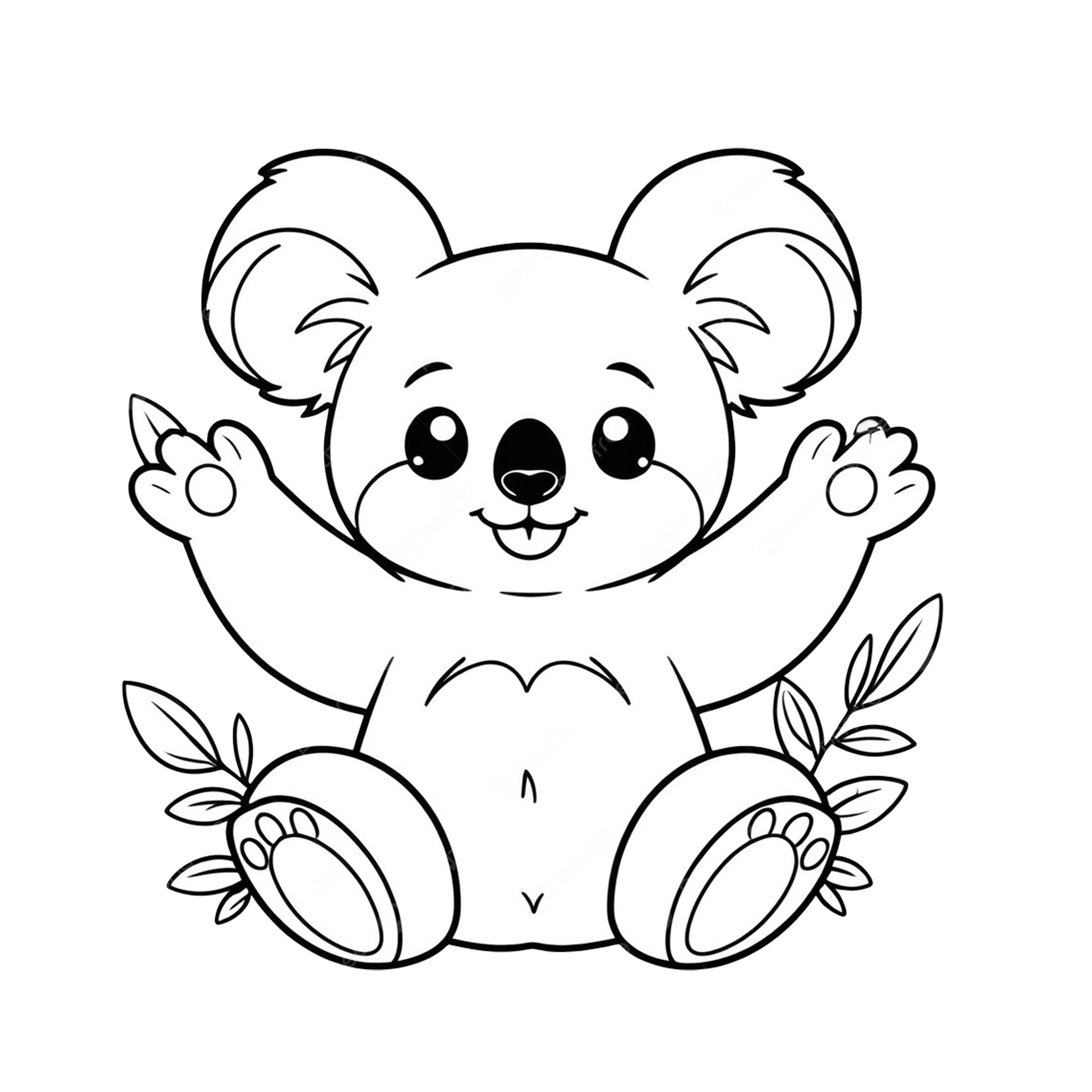 Cute Panda Coloring Page Or Drawing Panda Coloring Page Panda 