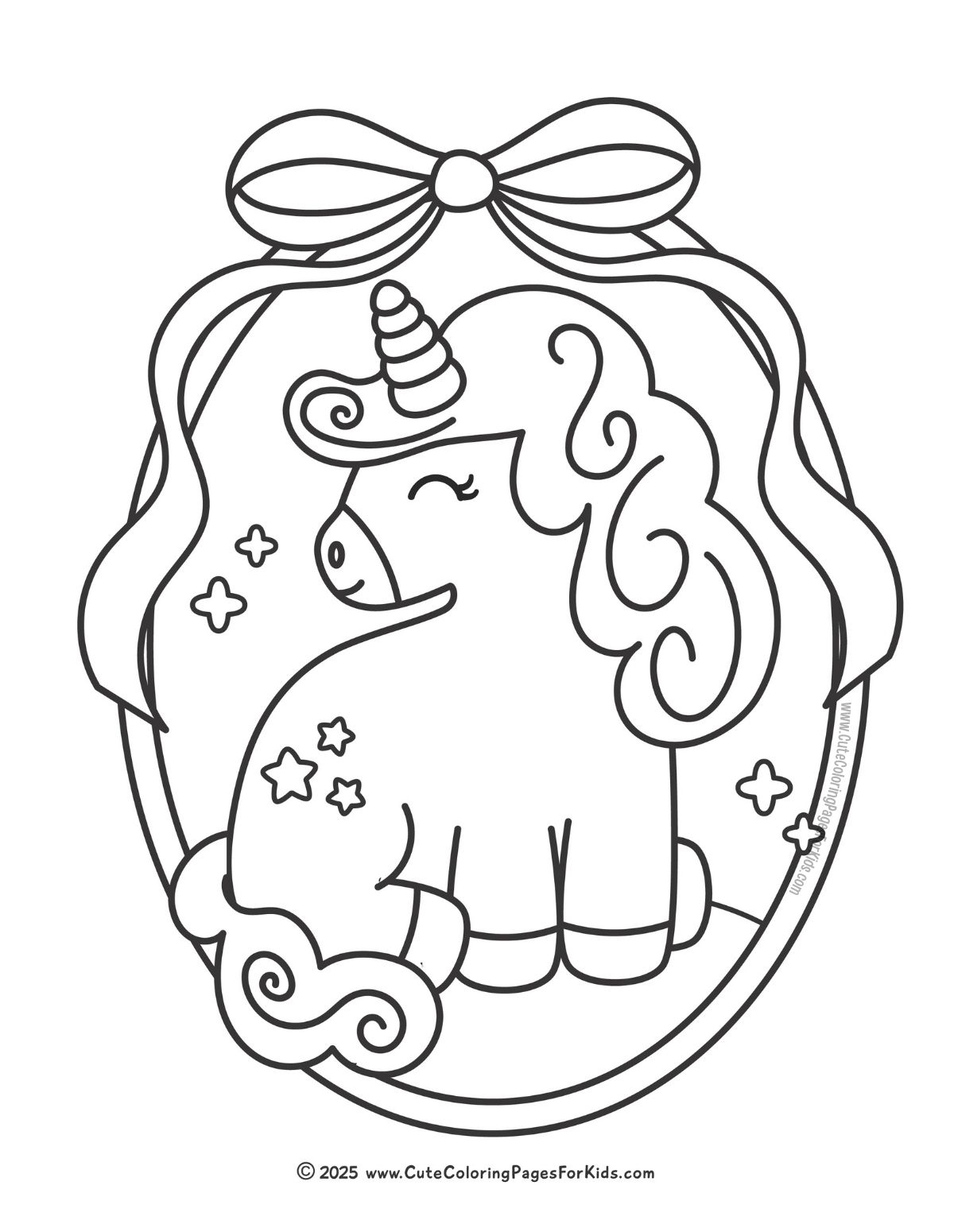 Cute Unicorn Coloring Pages Free And Easy Printables Cute Coloring Pages For Kids