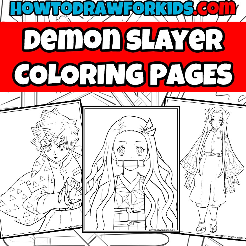 Demon Slayer Coloring Pages Free Printables
