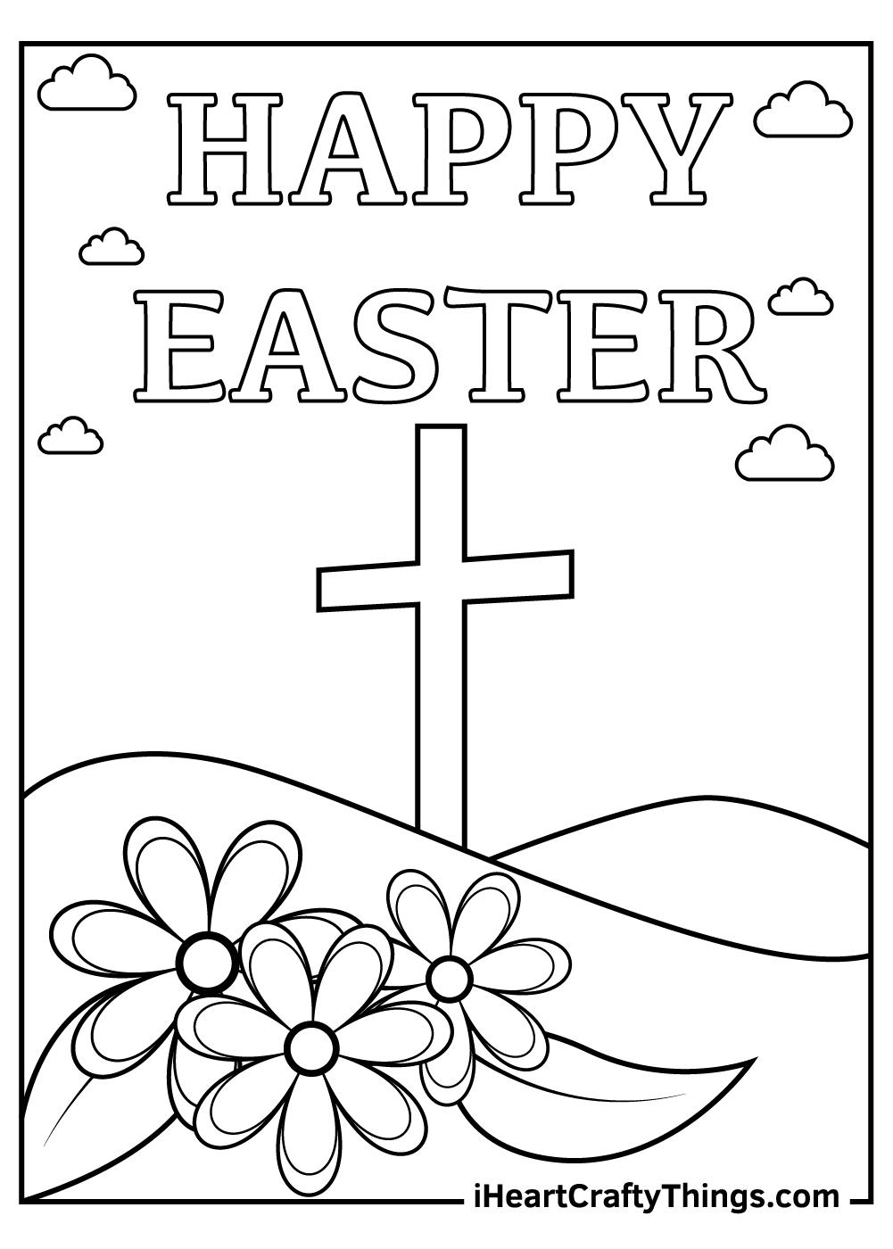 Printable Church Coloring Pages