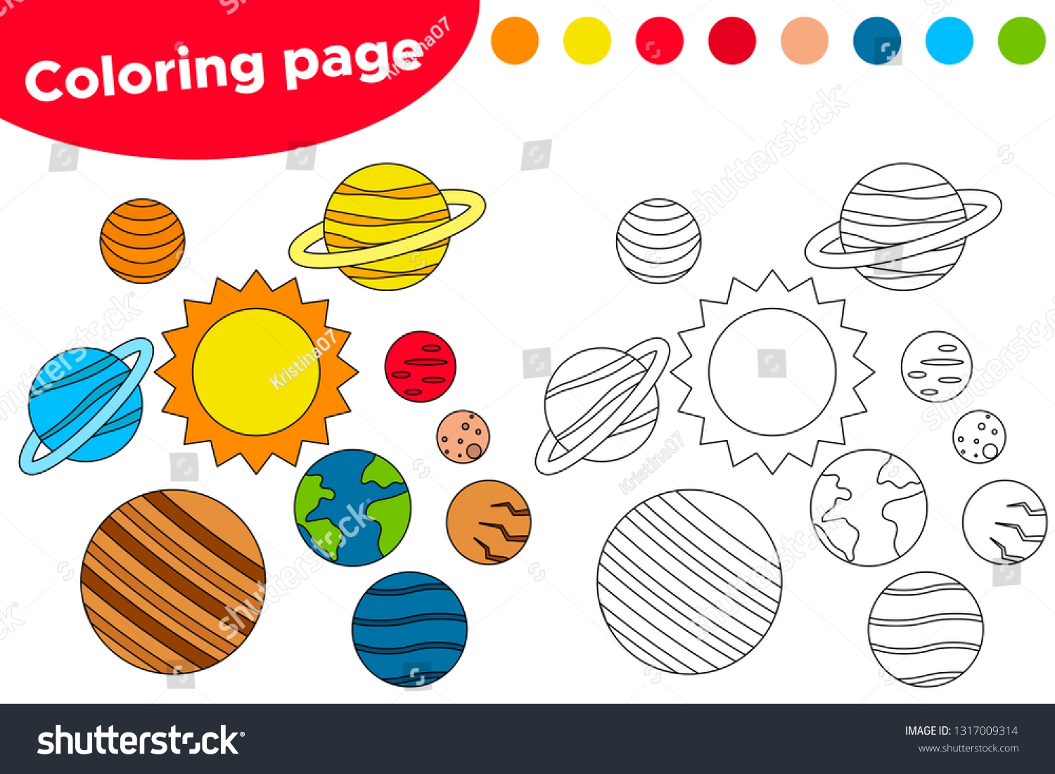 Preschool Printable Coloring Pages