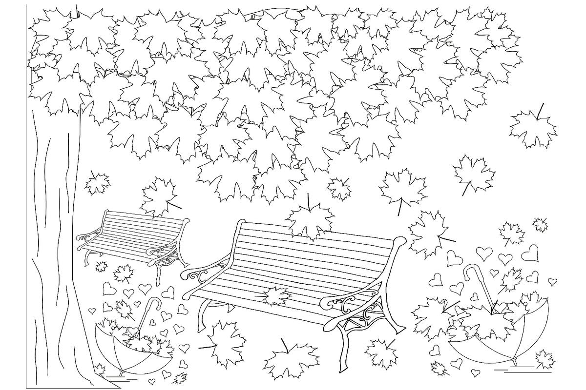 Free Autumn Printable Coloring Pages