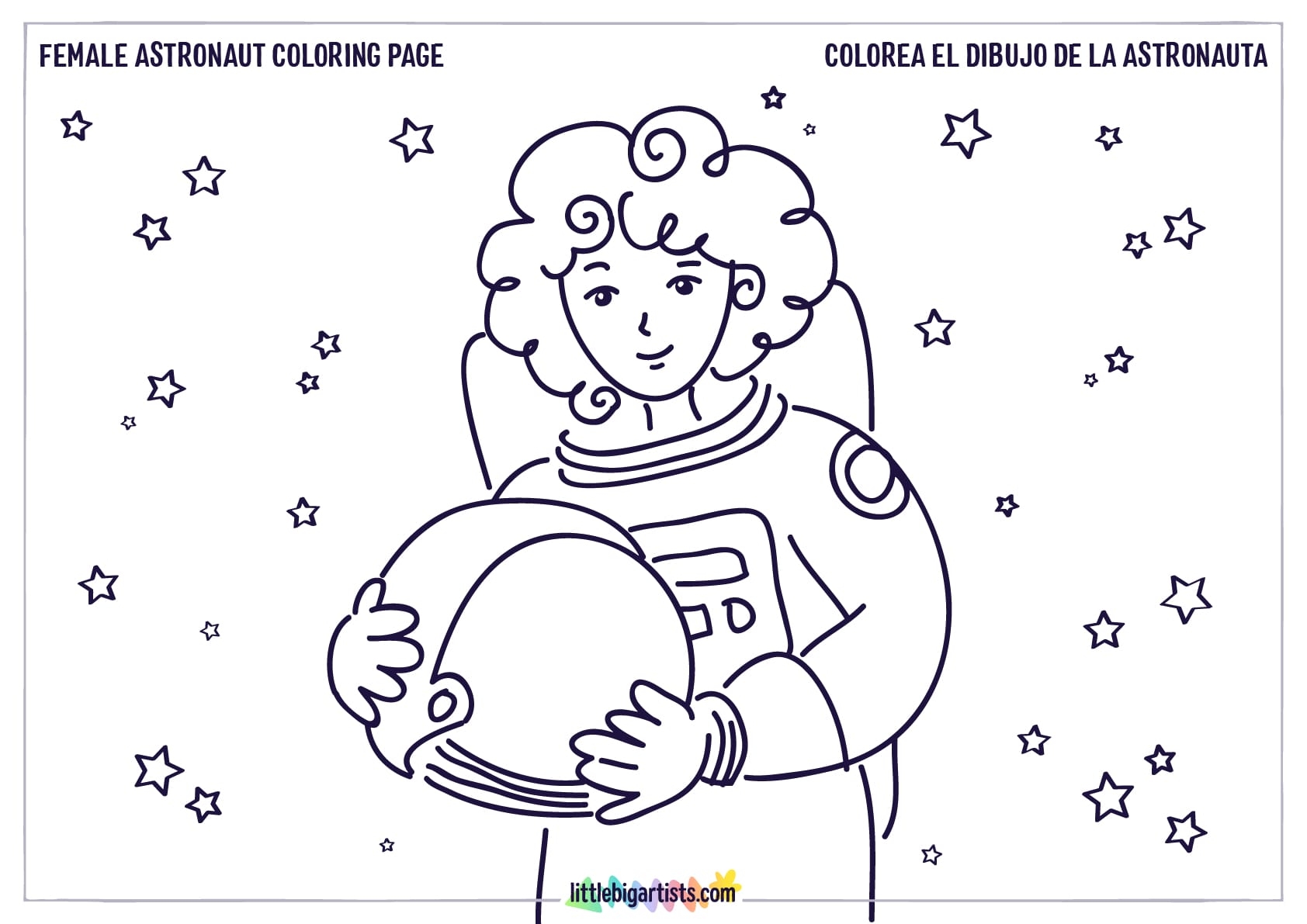 Astronaut Coloring Pages Printable