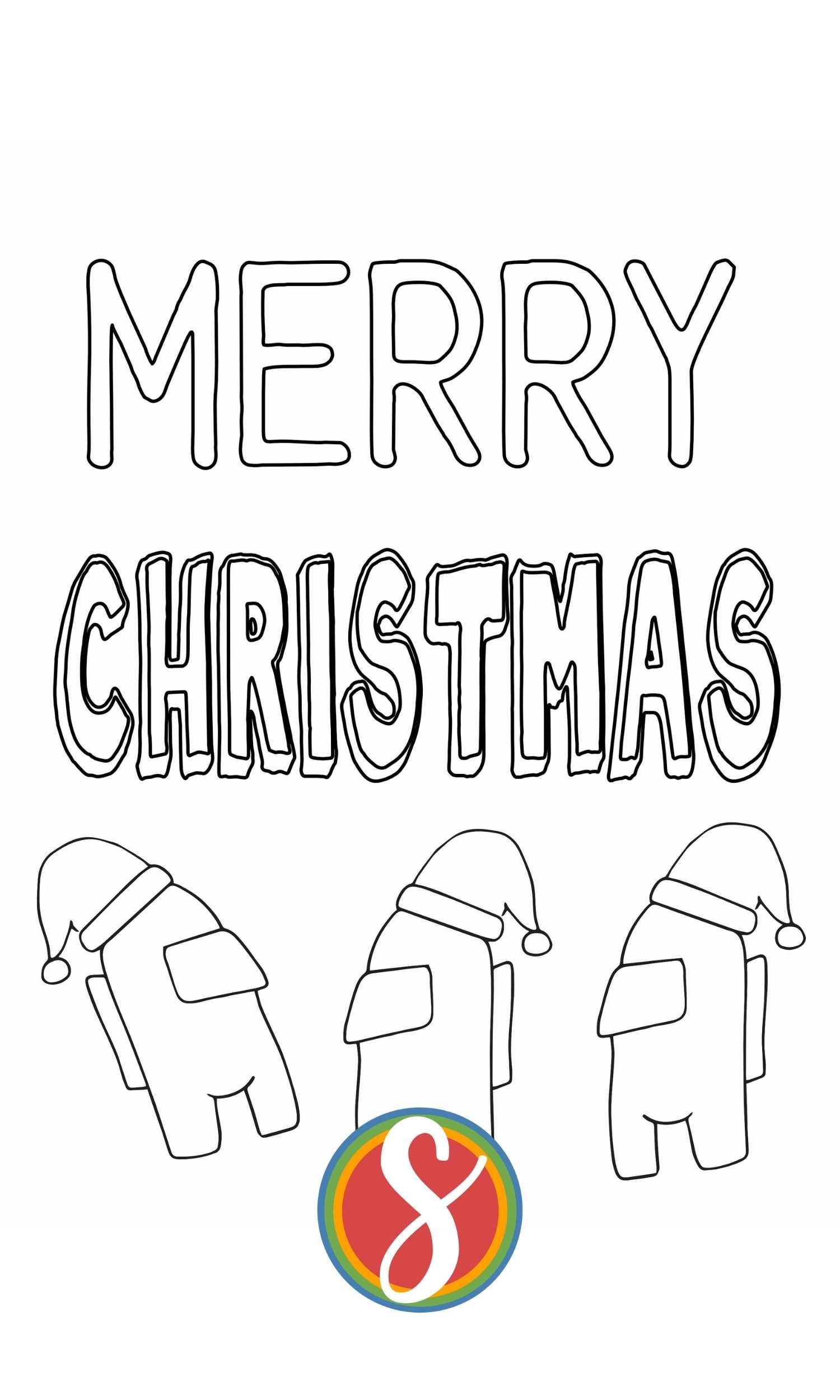 Among Us Free Coloring Pages