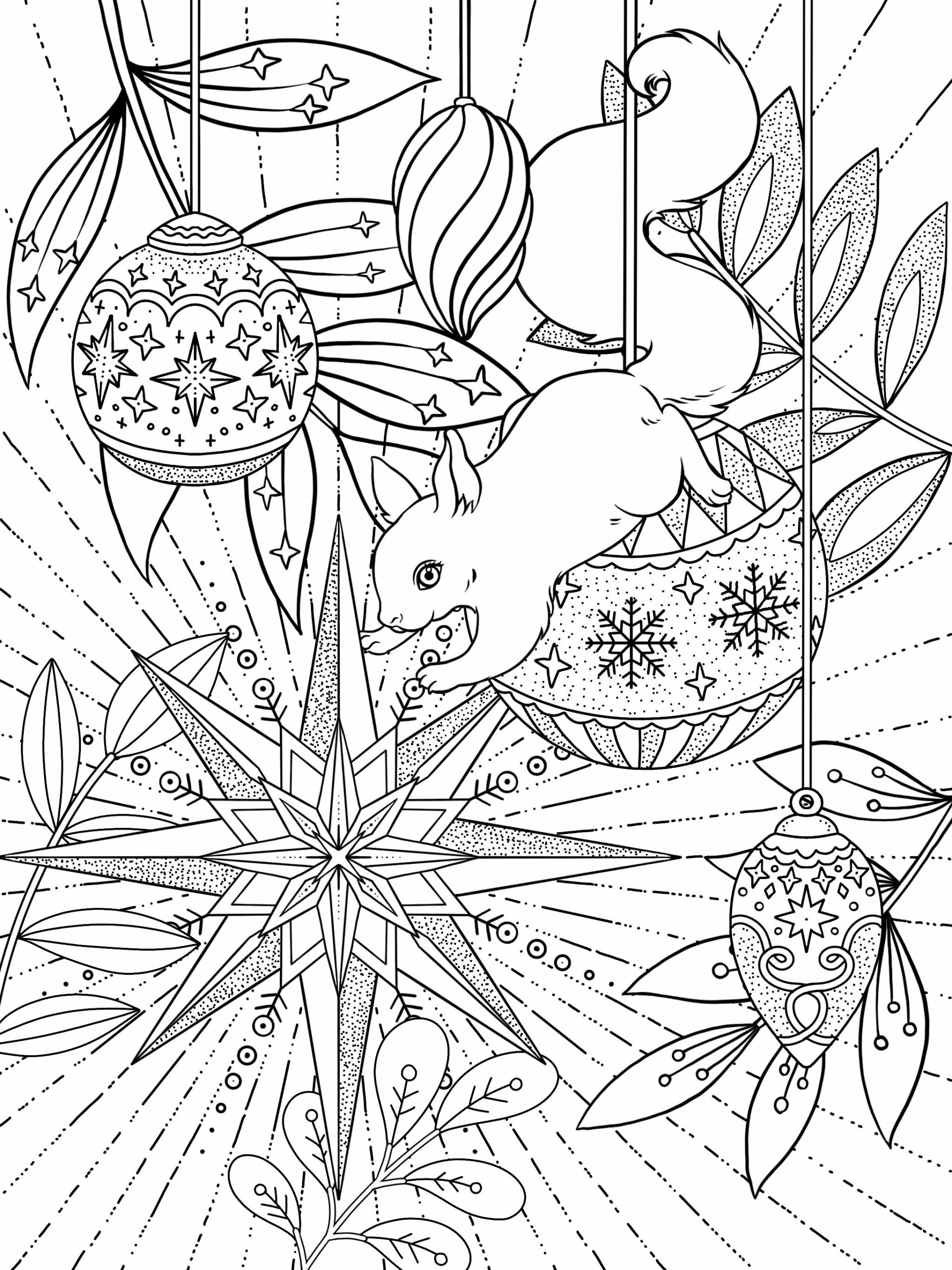 Free Coloring Pages For Procreate Holiday Edition 
