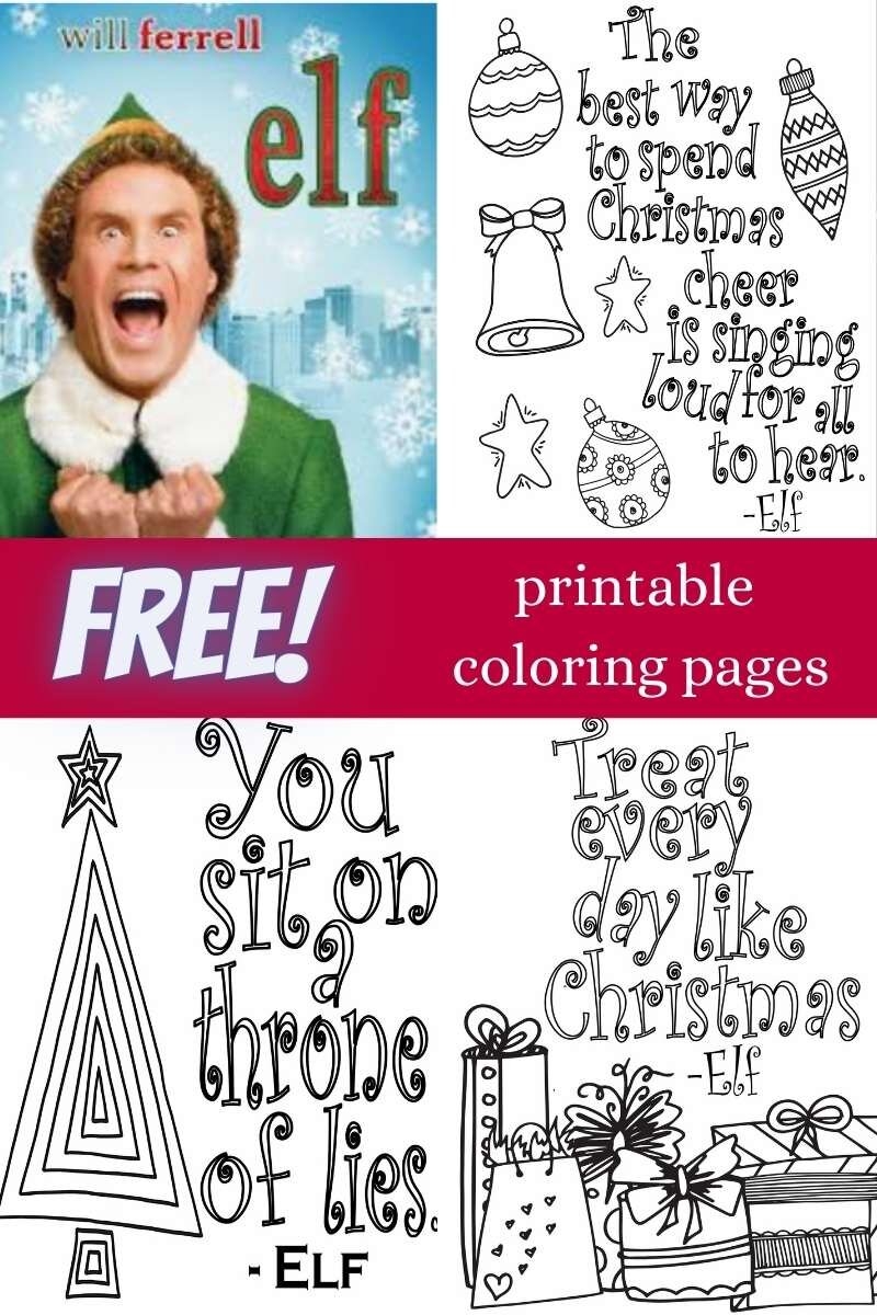 Free Elf Coloring Pages Stevie Doodles