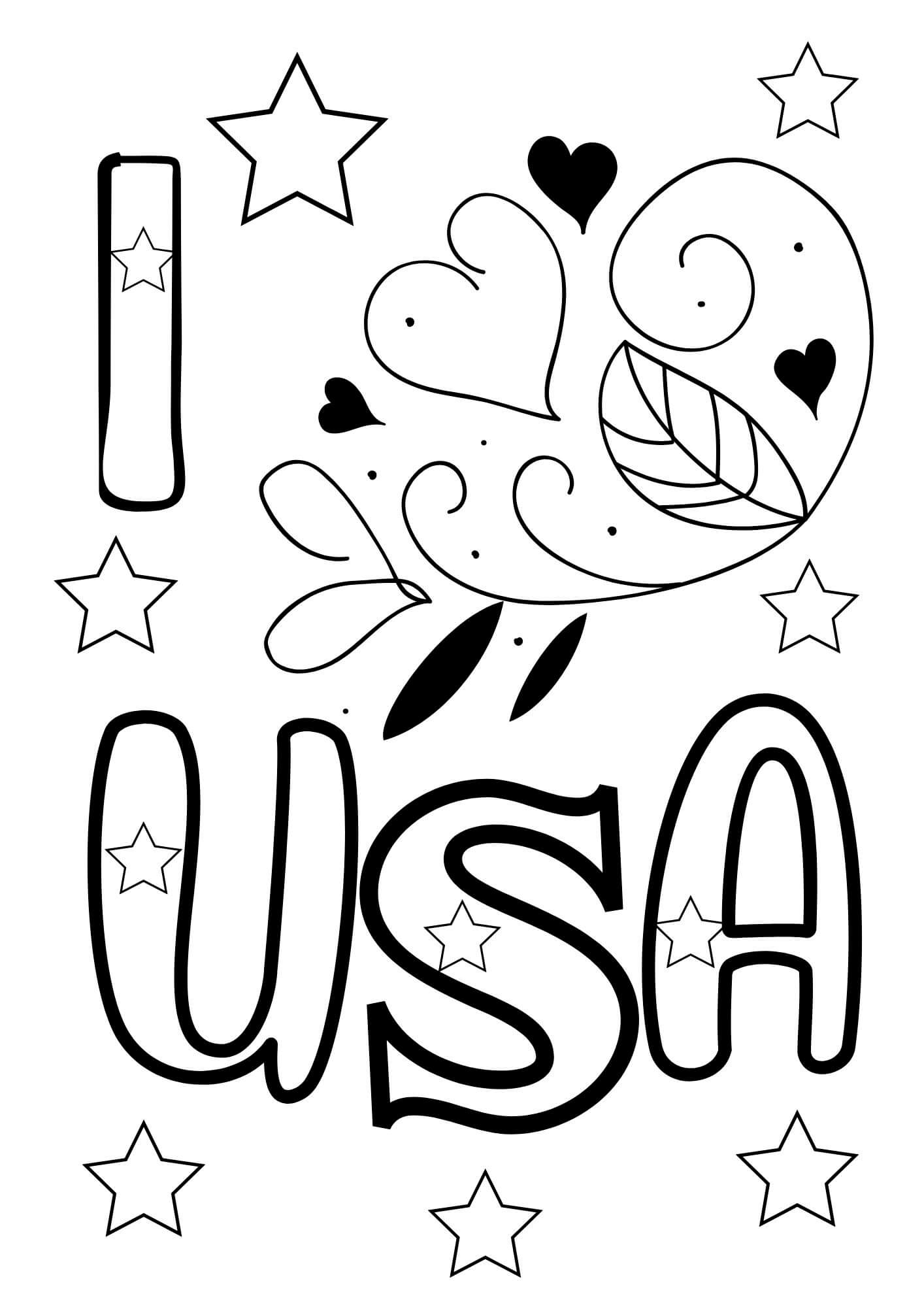 Patriotic Coloring Pages Free