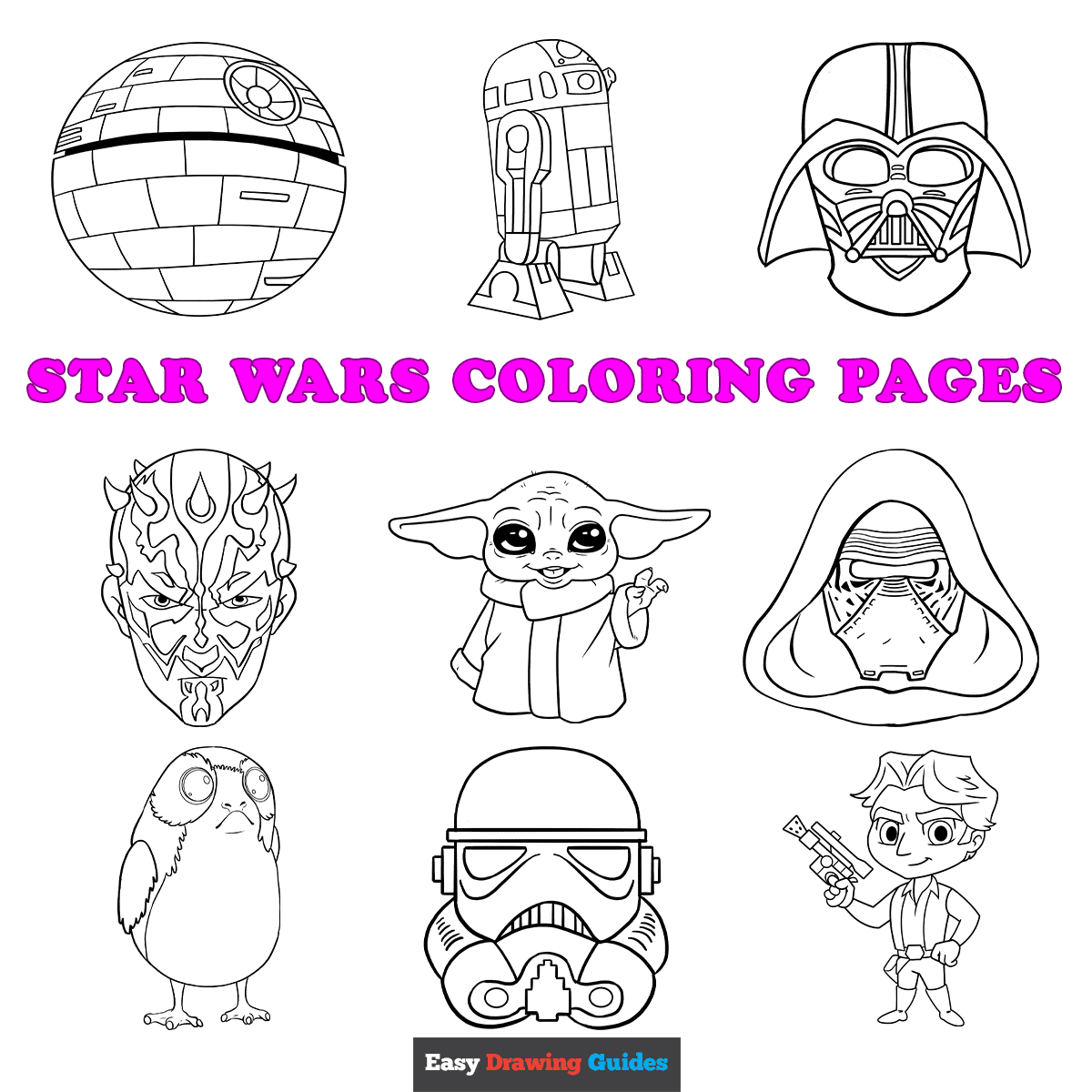 Star Wars Coloring Pages Free