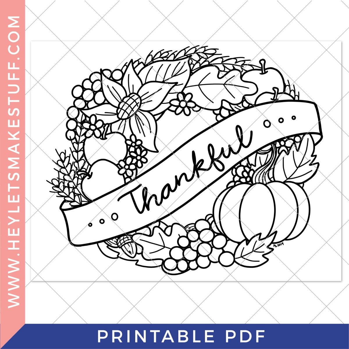 Free Thanksgiving Coloring Pages Pdf