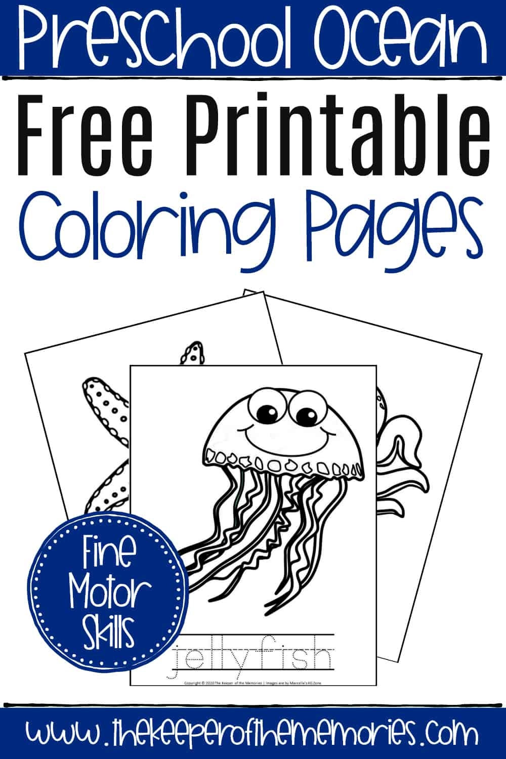 Free Printable Under The Sea Coloring Pages The Keeper Of The Memories