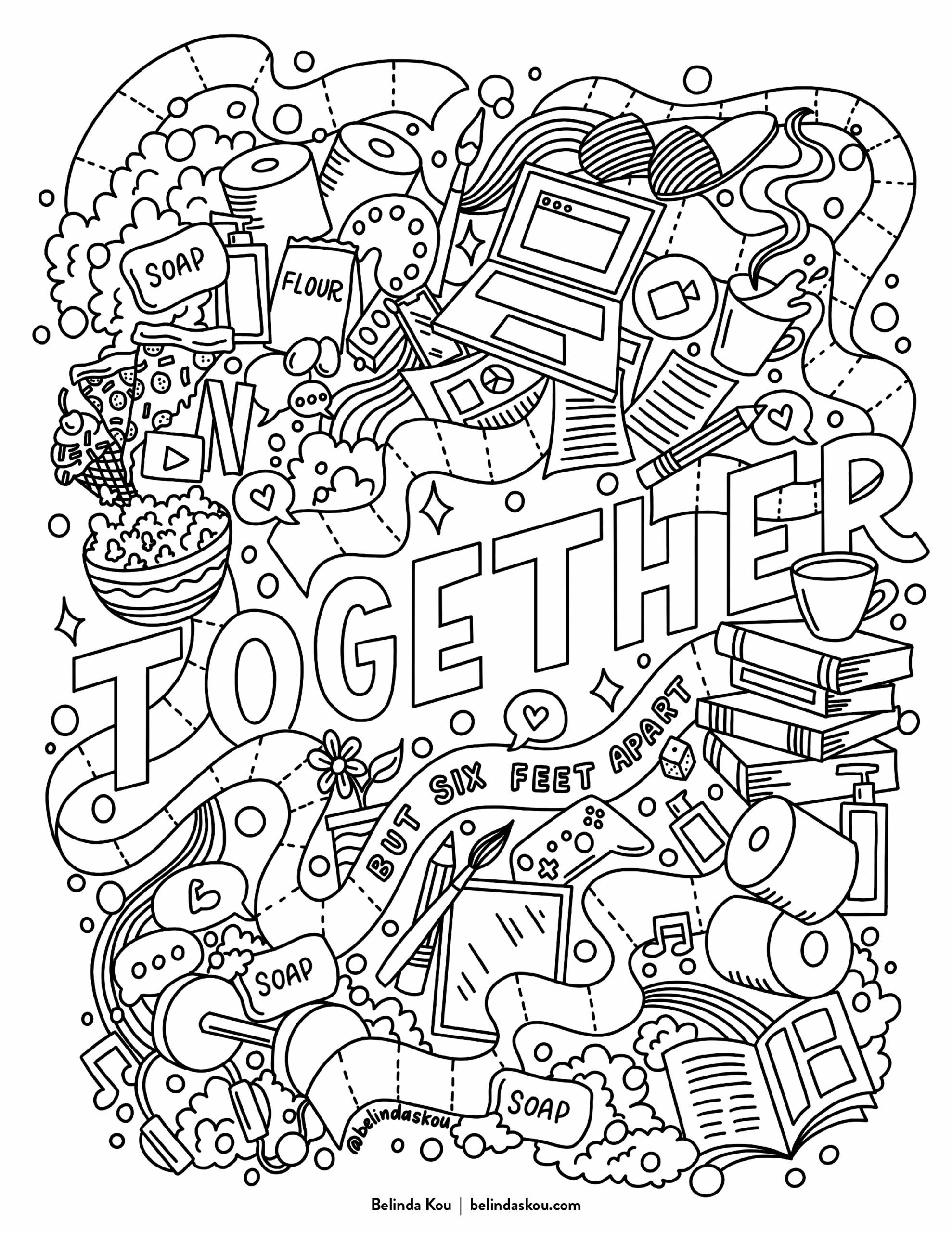 Transparent Coloring Pages For Procreate Free Download