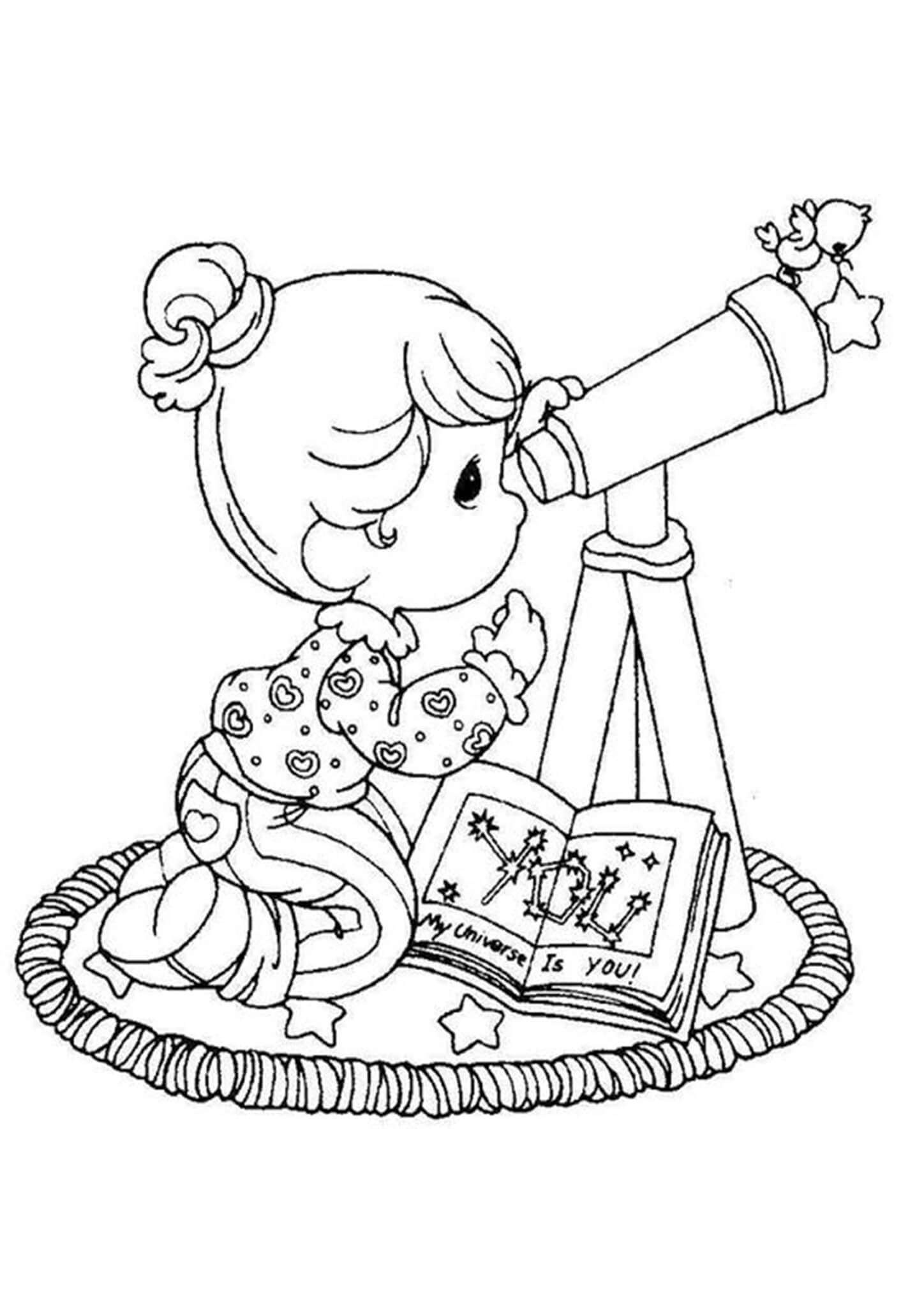 Free U0026 Easy To Print Precious Moments Coloring Pages Tulamama