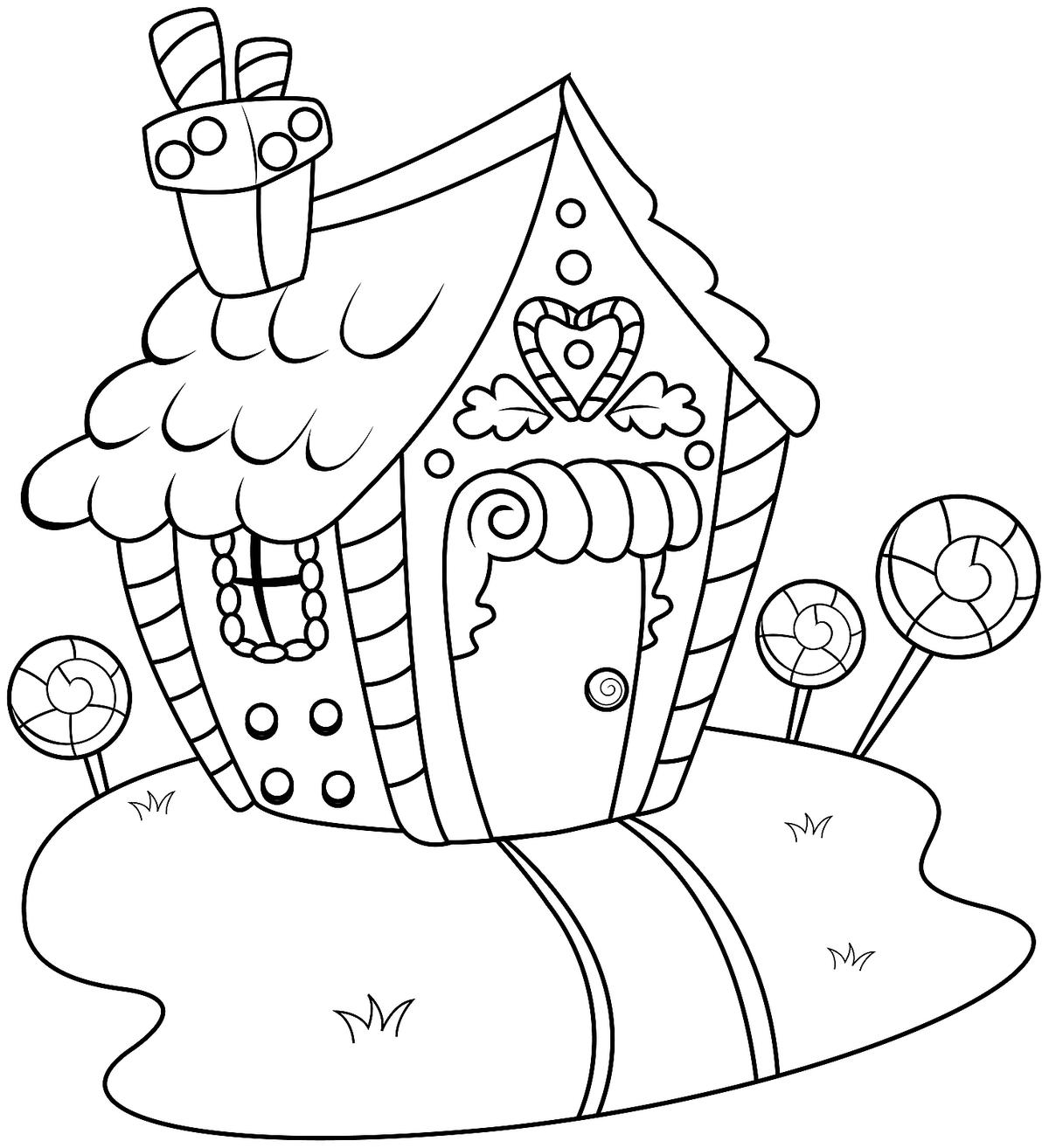 Gingerbread House Coloring Pages Free Printable Coloring Activity Game Pages For The Holidays Printables 30Seconds Mom