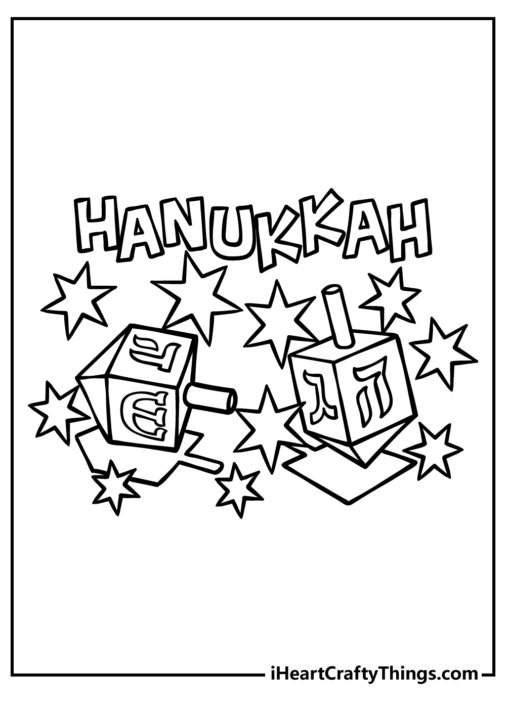 Hanukkah Coloring Pages 20 Free Printable PDF Sheets