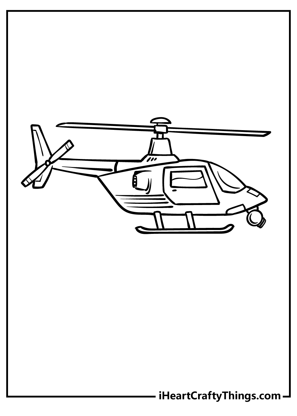 Helicopter Coloring Pages 100 Free Printables 