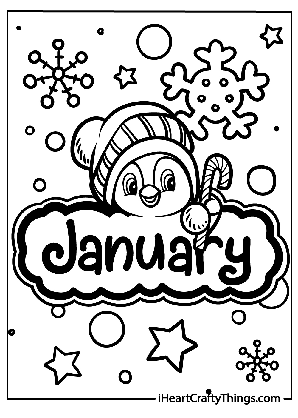 January Coloring Pages 100 Free Printables 