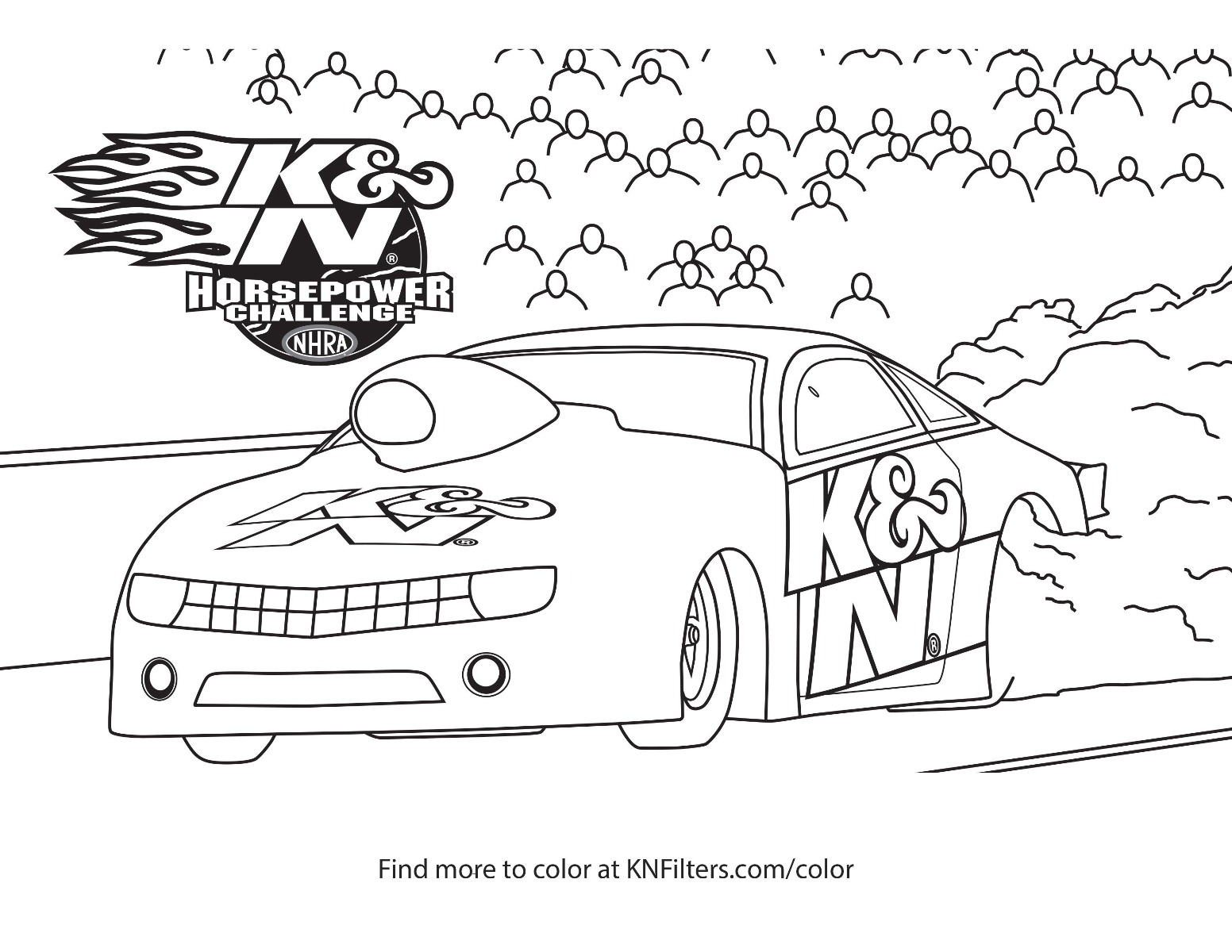 K N Printable Coloring Pages For Kids