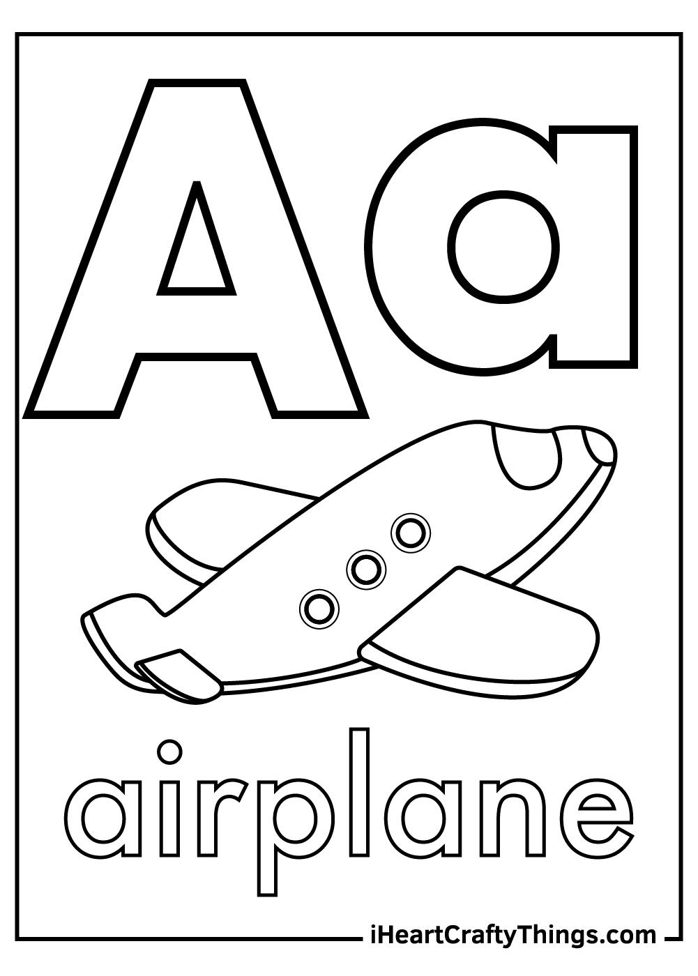 Letter A Coloring Pages 100 Free Printables 