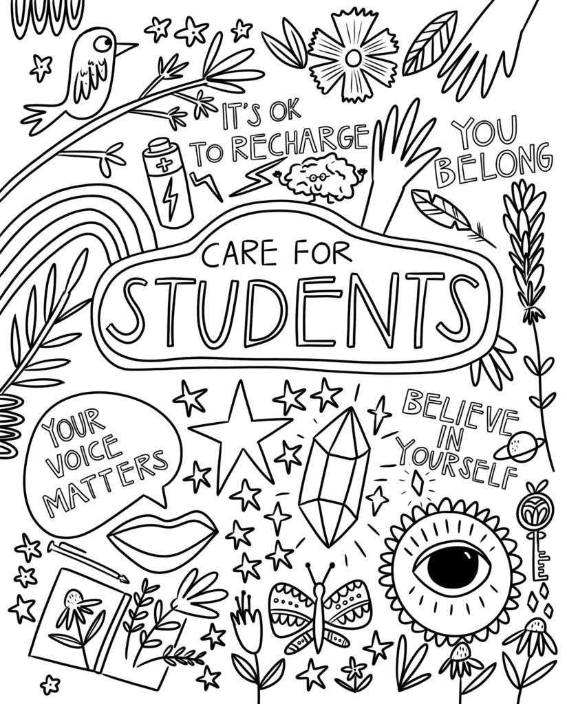 Mindful Coloring Pages Free